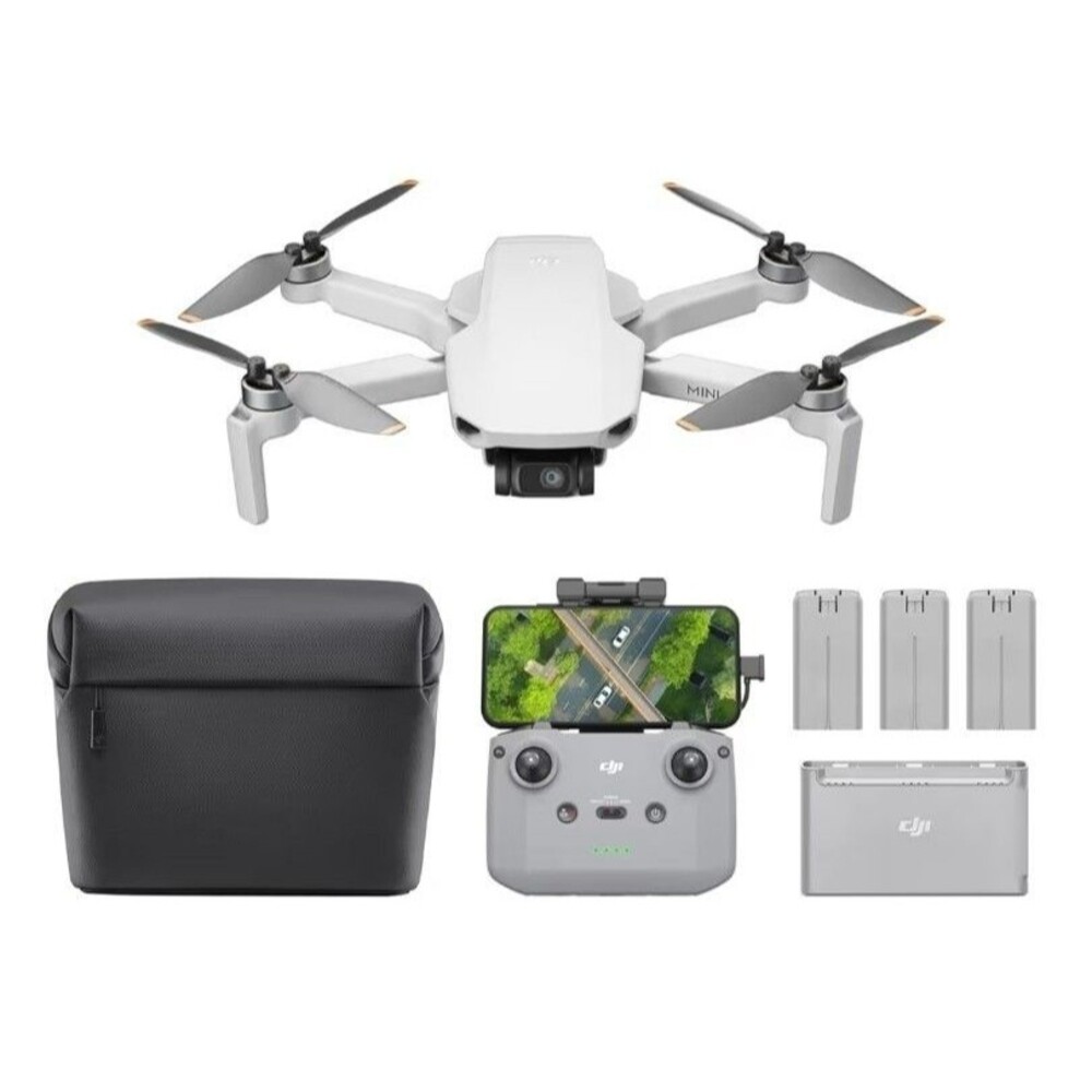 DJI Mini 4K Fly More Combo Drone Quadcopter with RC-N1
